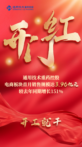 新年开新局丨通用技术重药控股电商业务喜迎“开门红”
