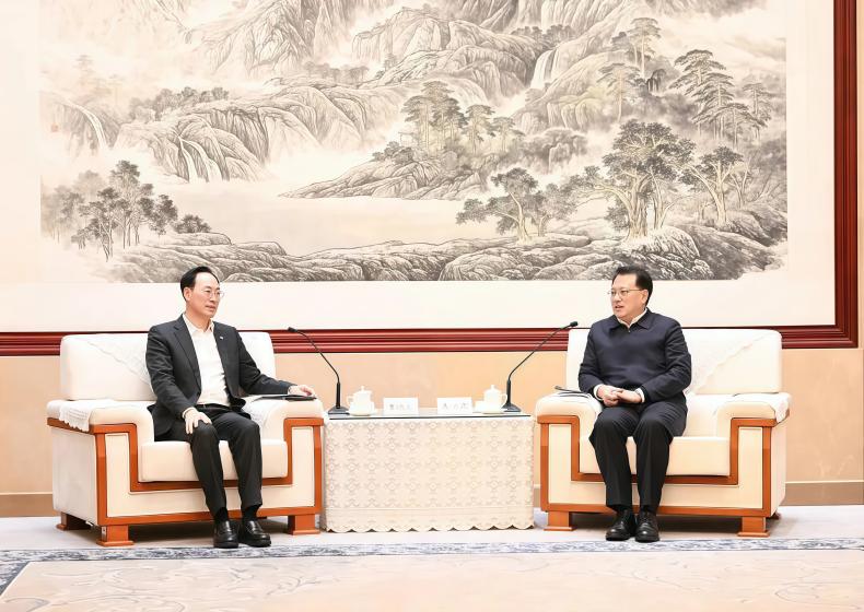 要闻 丨袁家军胡衡华会见中国通用技术集团董事长于旭波一行