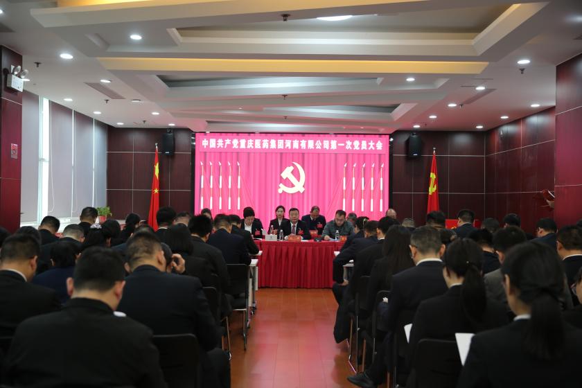 通用技术重药控股所属中共重药河南第一次党员大会胜利召开